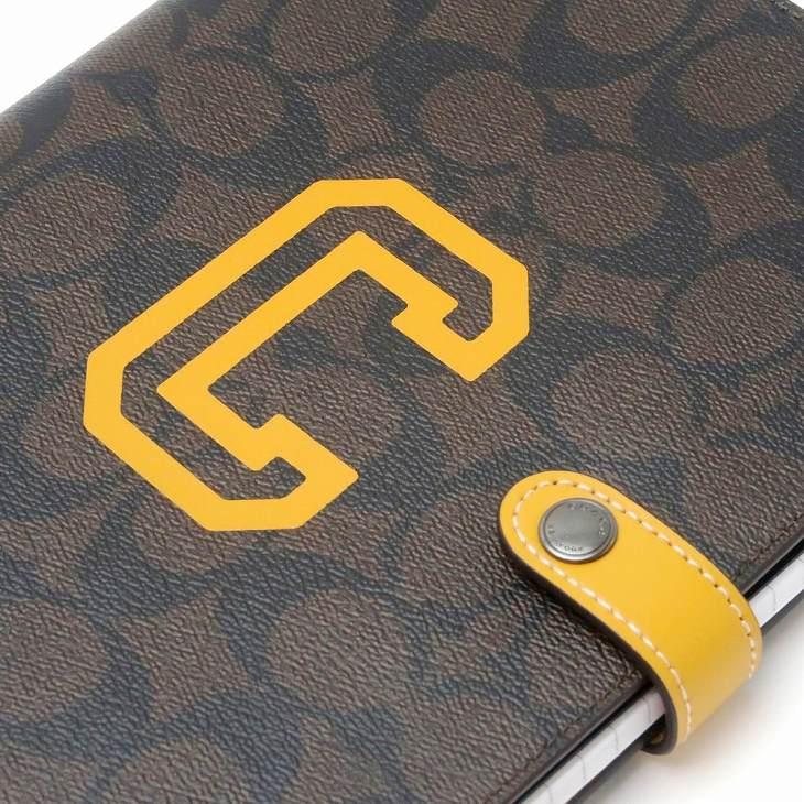 【並行輸入品】コーチ COACH ブックカバー ノートカバー メンズ ノートブック ノート レディース 文房具 セット キャンバス CC055QBUOD  ネコポスの画像