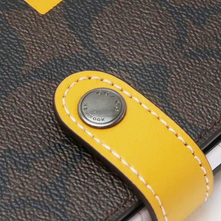 【並行輸入品】コーチ COACH ブックカバー ノートカバー メンズ ノートブック ノート レディース 文房具 セット キャンバス CC055QBUOD  ネコポスの画像