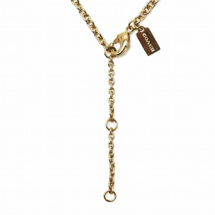【即発】COACH ネックレス チェーン ペンダント ストーン BOX 54514-gld.jpg