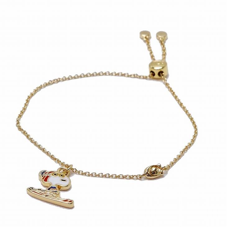 最終セール日本未発売稀少コーチピーナッツSNOOPY ブレスレットPEANU