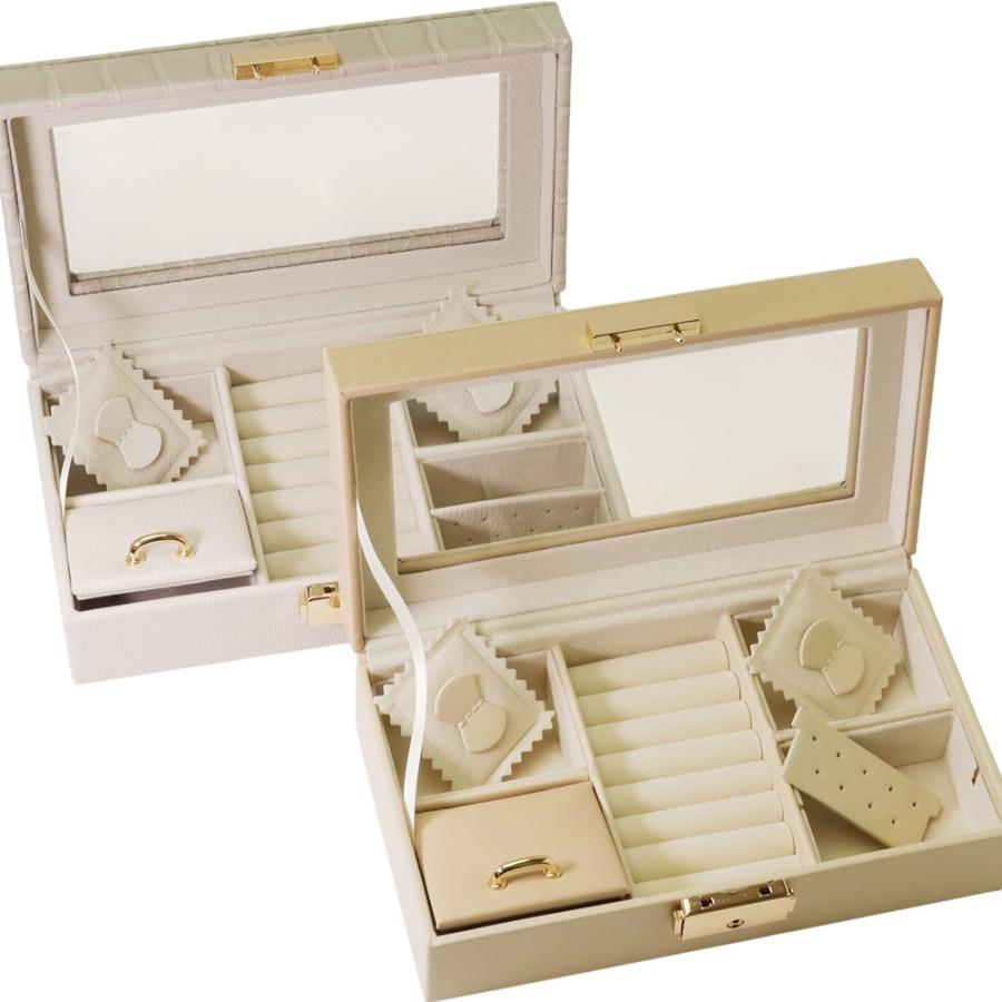 ジュエリーケース 時計ケース アクセサリーケース ジュエリーボックス アクセサリー 収納 ボックス 宝石箱 持ち運び ジュエリー 贅沢屋 JCASE01 |  | 13