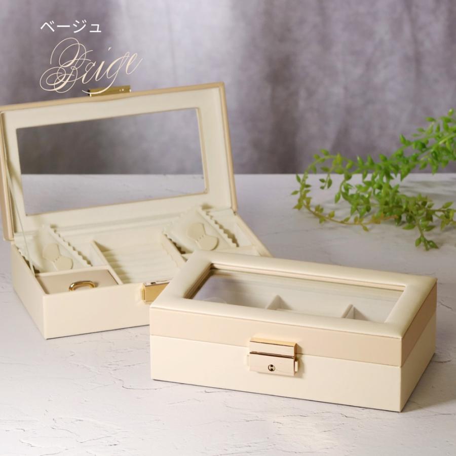 ジュエリーケース 時計ケース アクセサリーケース ジュエリーボックス アクセサリー 収納 ボックス 宝石箱 持ち運び ジュエリー 贅沢屋 JCASE01 |  | 16