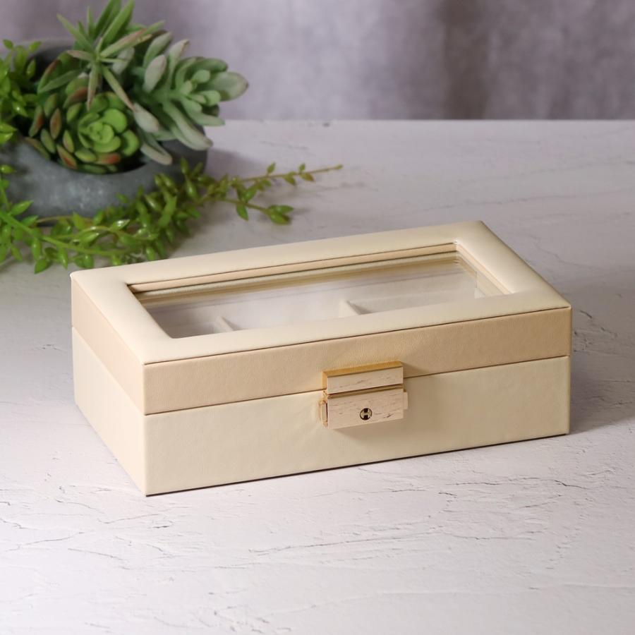 ジュエリーケース 時計ケース アクセサリーケース ジュエリーボックス アクセサリー 収納 ボックス 宝石箱 持ち運び ジュエリー 贅沢屋 JCASE01 |  | 03