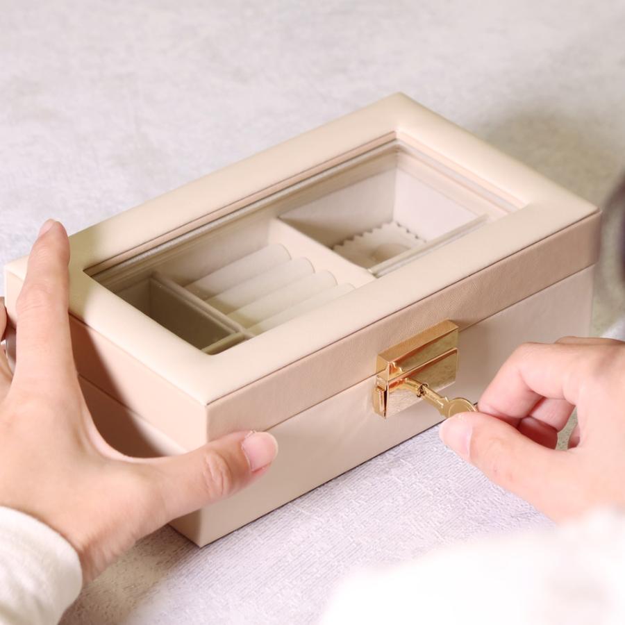 ジュエリーケース 時計ケース アクセサリーケース ジュエリーボックス アクセサリー 収納 ボックス 宝石箱 持ち運び ジュエリー 贅沢屋 JCASE01 |  | 10