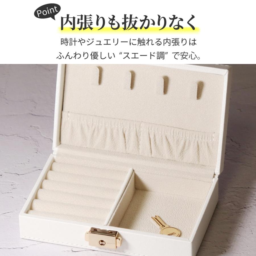 ジュエリーポーチ トラベルポーチ ジュエリーケース 携帯用 時計ケース アクセサリーケース ジュエリーバッグ 持ち運び アクセサリー 収納 ボックス トラベル ジ |  | 06