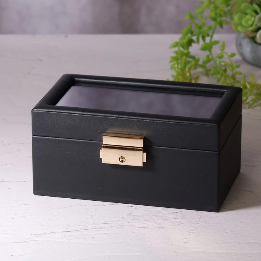 ジュエリーケース 時計ケース アクセサリーケース ジュエリーボックス アクセサリー 収納 ボックス 宝石箱 持ち運び ジュエリー 贅沢屋 JCASE04 |  | 03