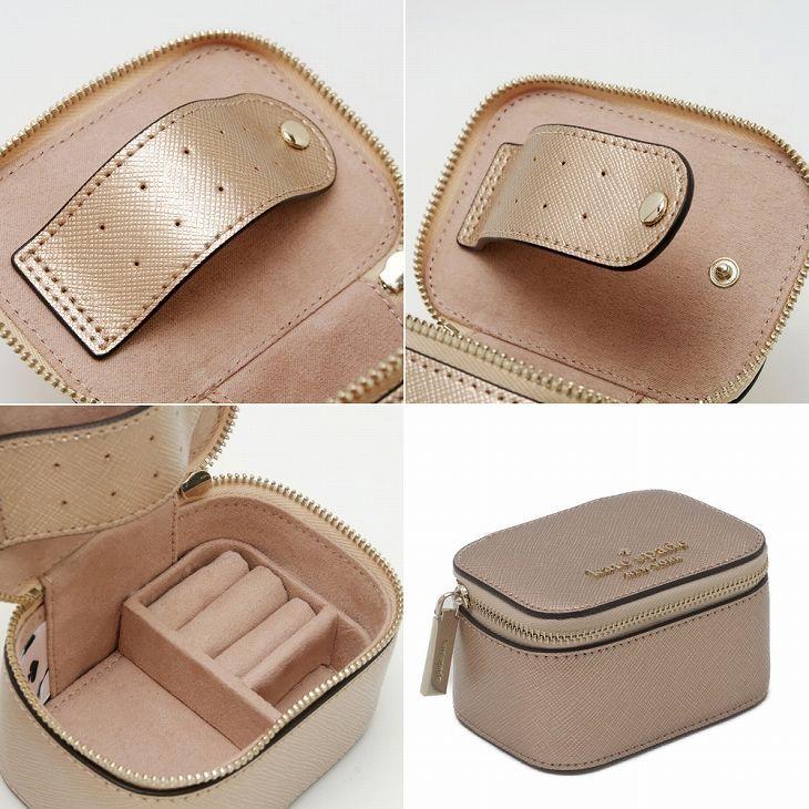 ケイトスペード KateSpade ジュエリーボックス レディース ポーチ ケース レザー ピンク K4733650 K4733650