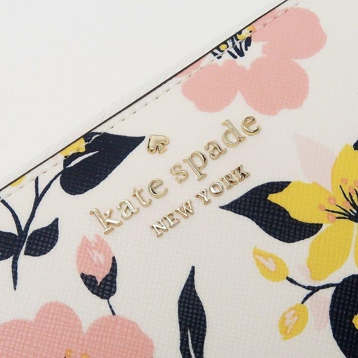 新品ケイトスペードkate spade花柄ラウンドファスナー長財布インディゴ ケイトスペード 花柄 ラウンドファスナー長財布 インディゴ kate spade