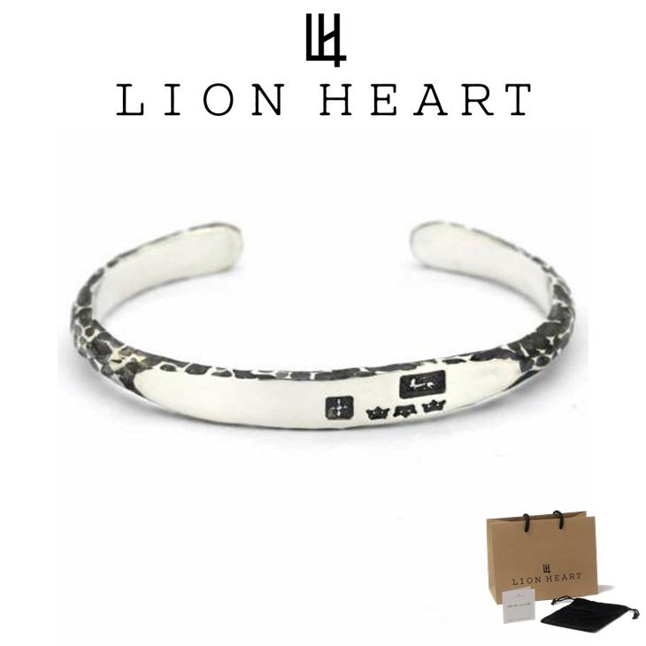 LION HEART（ライオンハート） バングル ブレスレット メンズ ブラック
