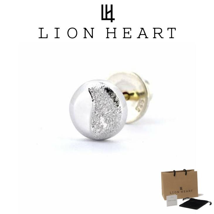 【激レア】LION HEART ライオンハートピアス　K18× SV925 片耳 LION HEART（ライオンハート） ピアス メンズ サンド スタッド ピアス