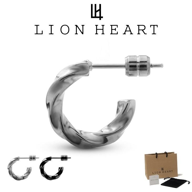 LION HEART ライオンハート ピアス メンズ WEB限定ツイスト