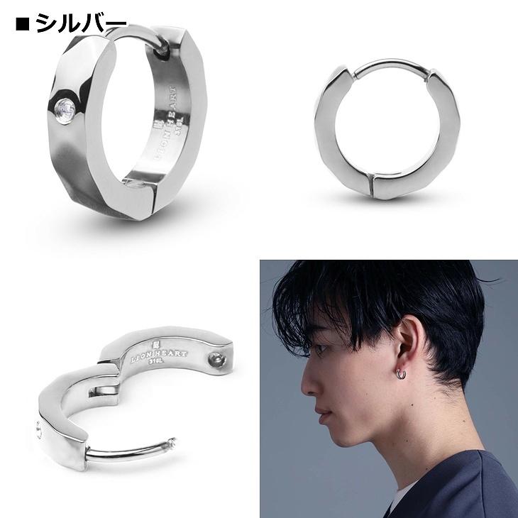 LION HEART（ライオンハート） ピアス メンズ ＜WEB限定＞カッティング