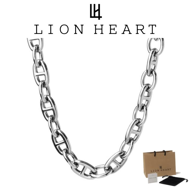 【LION HEART 未使用品】シルバー チェーンネックレス LION HEART（ライオンハート） ネックレスチェーン メンズ レディース