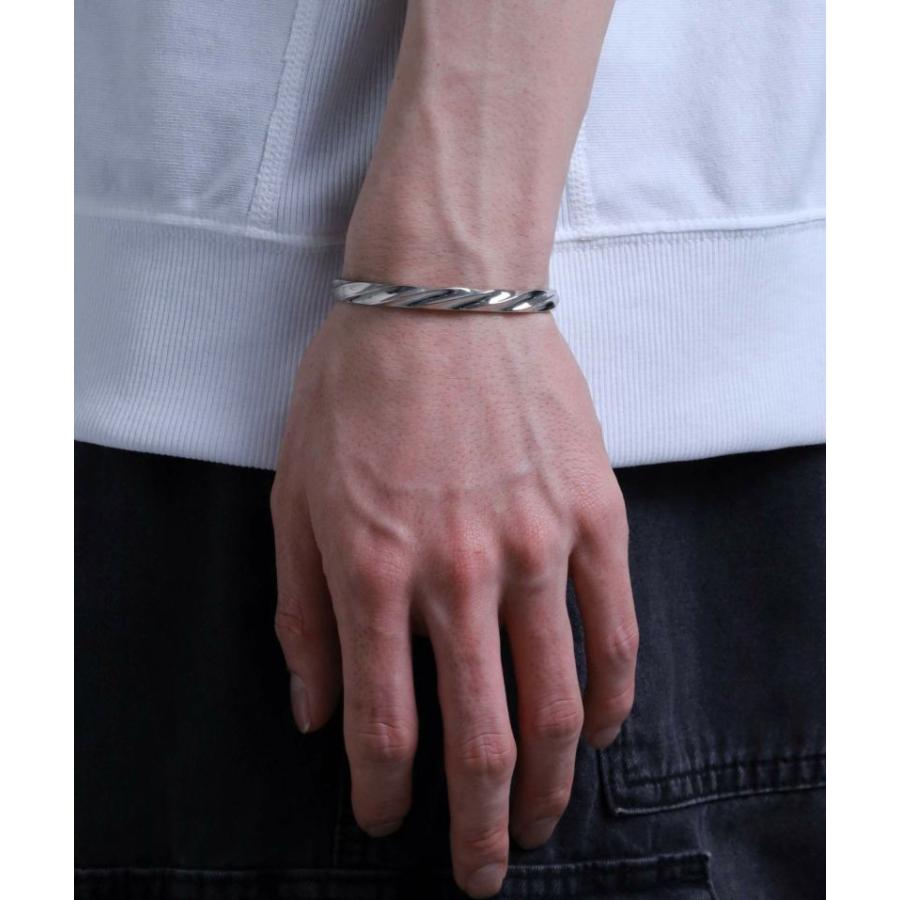 LION HEART（ライオンハート） バングル ブレスレット メンズ ツイスト