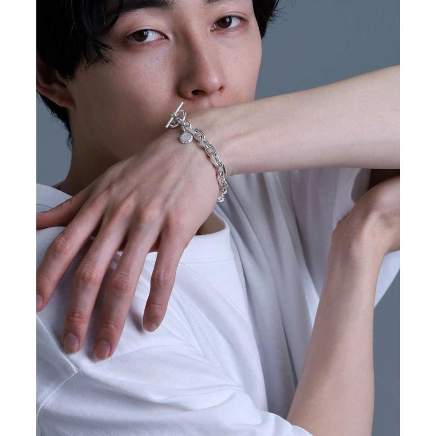 ライオンハート ブレスレット メンズ サイドカット チェーン ブレスレット LH-1BR092 LION HEART クリスマス 誕生日 プレゼント ギフト 彼氏の画像
