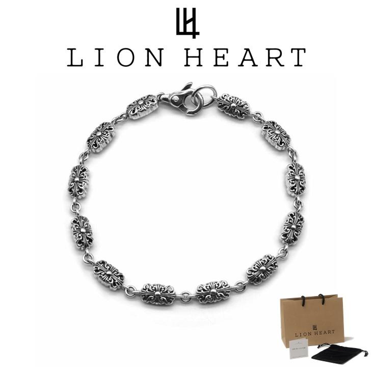 LION HEART（ライオンハート） ブレスレット メンズ グランド クロス