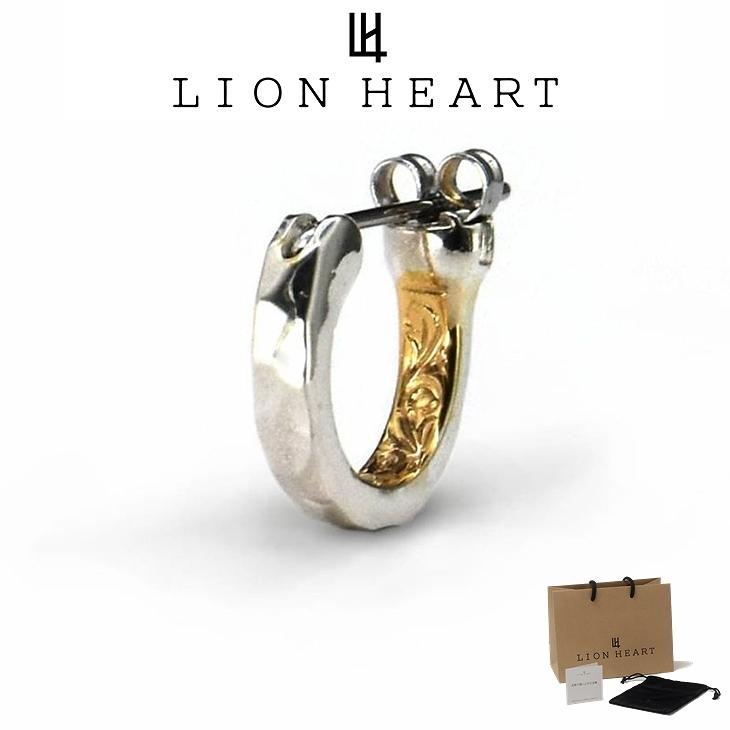 超美品 袋付 ライオンハート クロッシングピアス シークレットヘリテイジ 925 LION HEART（ライオンハート） ピアス メンズ クロッシング ピアス