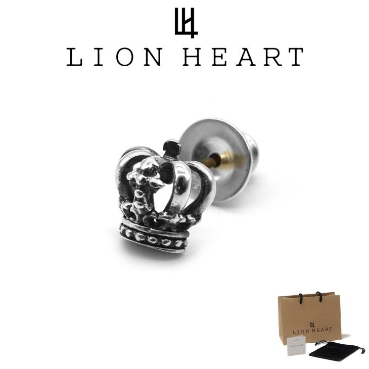 LION HEART（ライオンハート） ピアス メンズ クラウン スタッズ