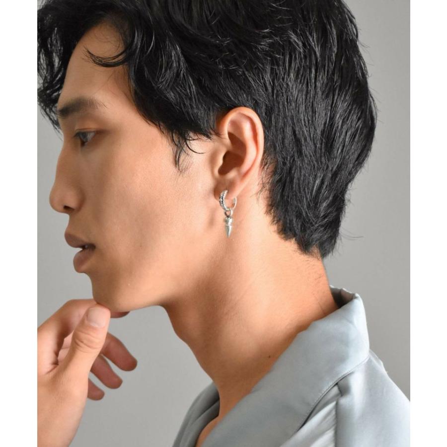 LION HEART クロッシングピアス スパイクドロップ LION HEART（ライオンハート） ピアス メンズ クロッシングピアス