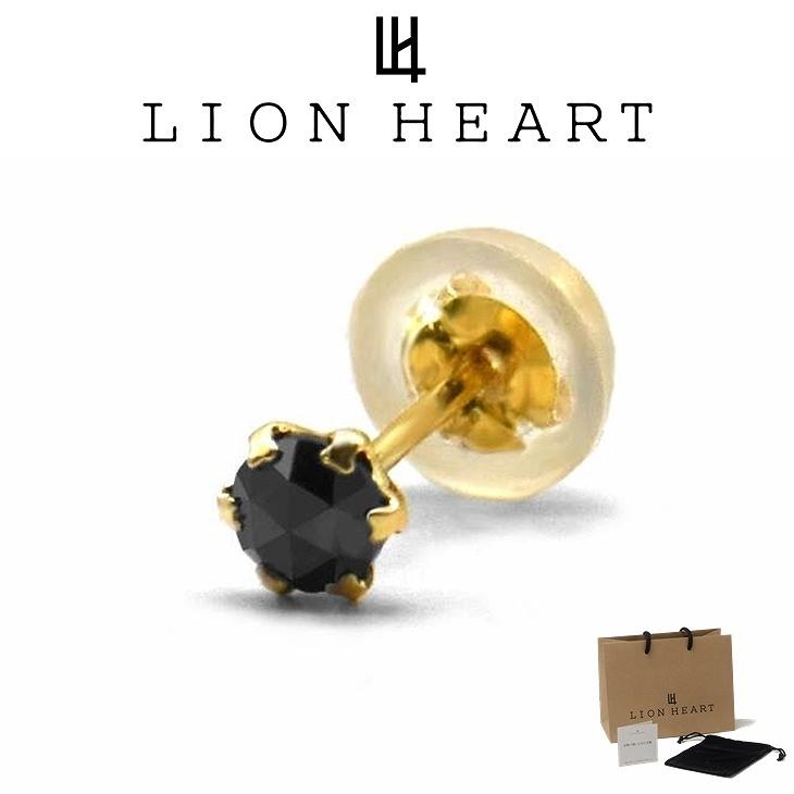 LION HEART（ライオンハート） ピアス メンズ ブラックダイヤモンド