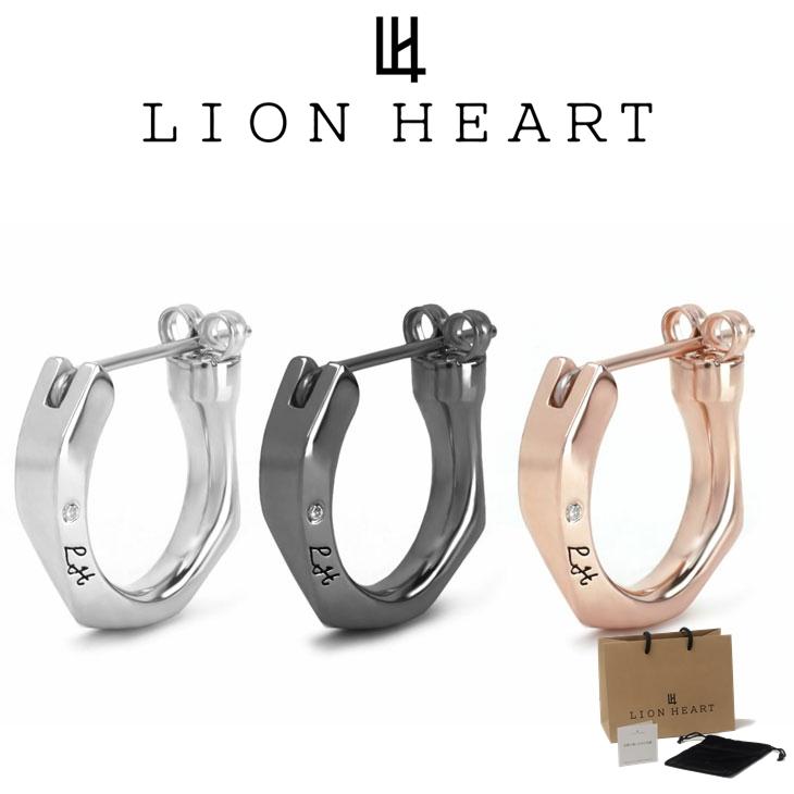 新品　未使用　ライオンハート　タギング　LUCK　クロッシング　フープ　ピアス LION HEART（ライオンハート） ピアス メンズ レディース クロッシング