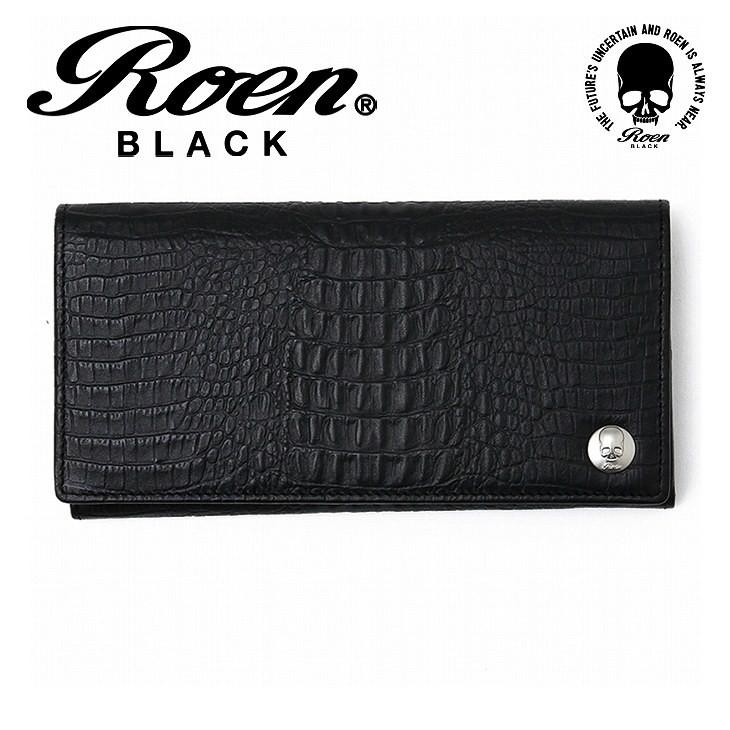 Roen ロエン ウォレット 財布 クロコ 型押し 長財布 ROWT-004 : 贅沢屋