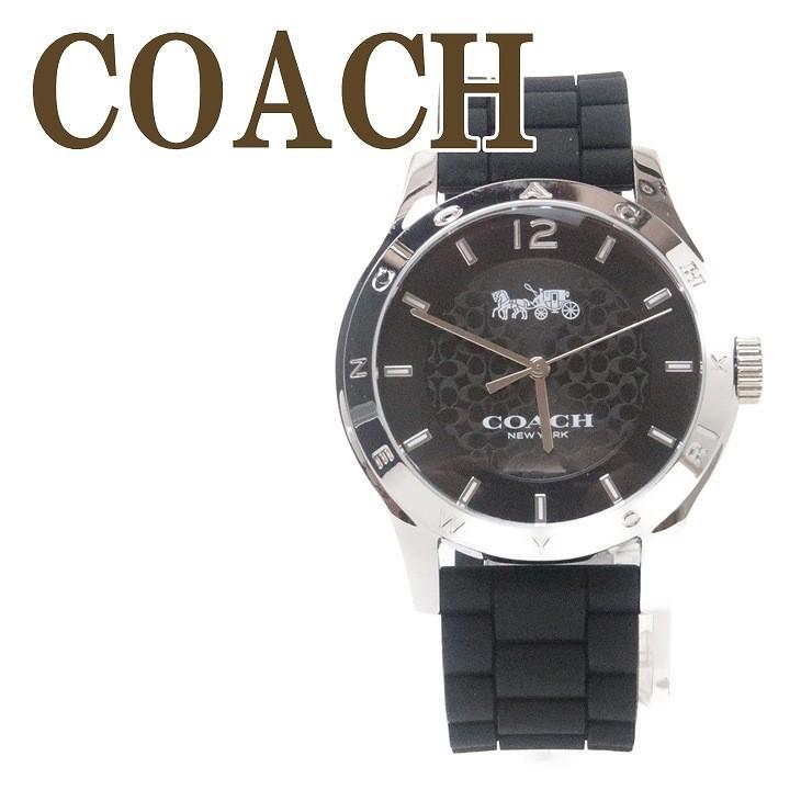 クラシック メンズ Coach コーチ 時計 W6033blk ブラック黒 ウォッチ ベルト シリコンラバー 腕時計 メンズ 時計 Coach コーチ 正規アウトレット メンズ腕時計 Aquabarroso Com