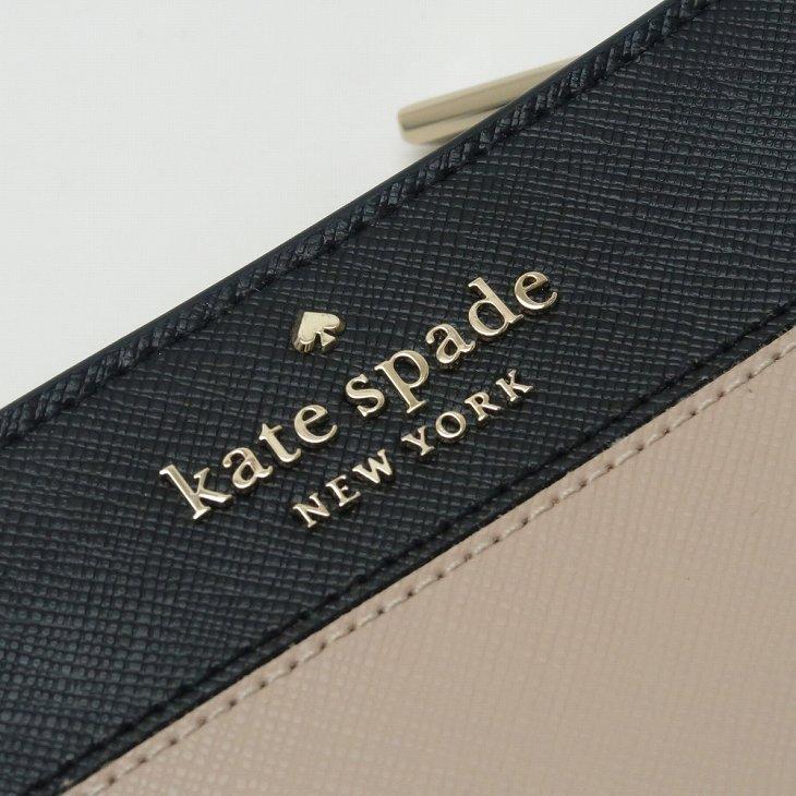 ケイトスペード 2つ折り財布 WLR00121 129 ベージュ/ブラック kate spade NEW YORK 【並行輸入品】ケイトスペード KateSpade