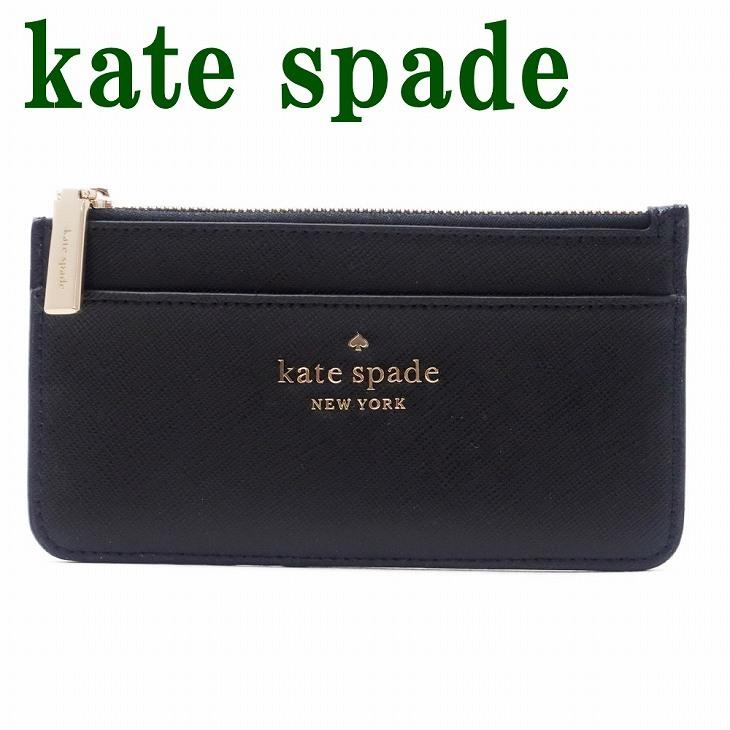 ケイトスペード KateSpade 財布 レディース カードケース コインケース IDケース パスケース 定期入れ ブラック 黒 WLR00362-001  ネコポス｜zeitakuya