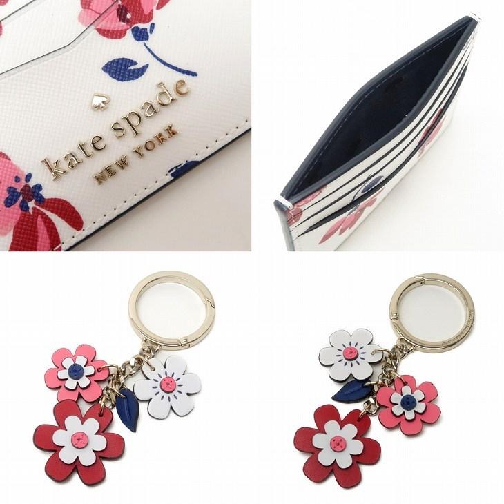 新品未使用 ケイトスペード Kate Spade 小花柄 キーケース キーリング k7237-001_2.jpg
