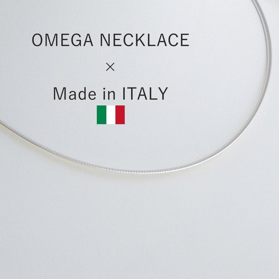 ネックレス オメガ 6mm SV925 ITALY イタリア製 シルバー925 18 ネックレス オメガ 6mm SV925 ITALY イタリア製 シルバー925 18