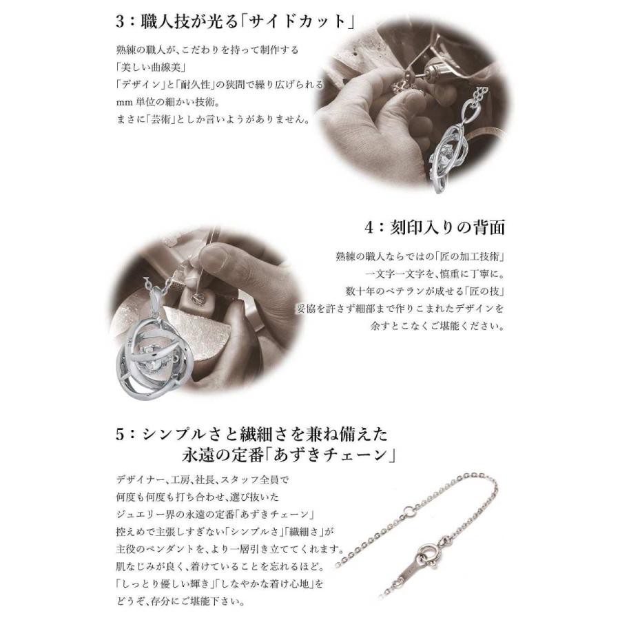 ダンシングストーン ネックレス レディース 大粒 1.0ct 金属アレルギー対応 アレルギーフリー 医療用 サージカルステンレス 316L ダンシングストーン 50代 40代_6