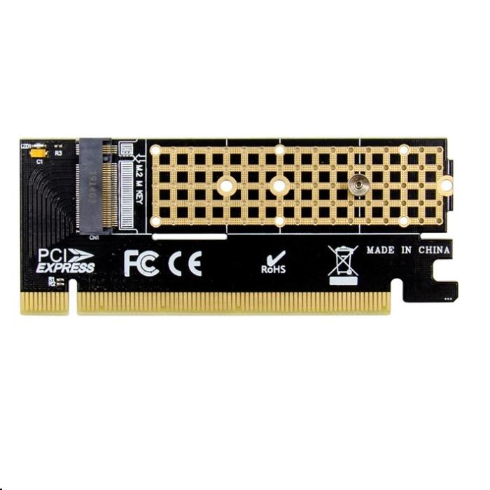 PCIE x16 → M.2 M Key NVMe インターフェースカード SSD変換
