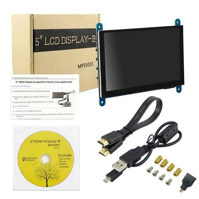 ラズベリーパイ Raspberry Pi 5インチ タッチスクリーン付 小型 ラズベリーパイ Raspberry Pi 5インチ タッチスクリーン付 小型
