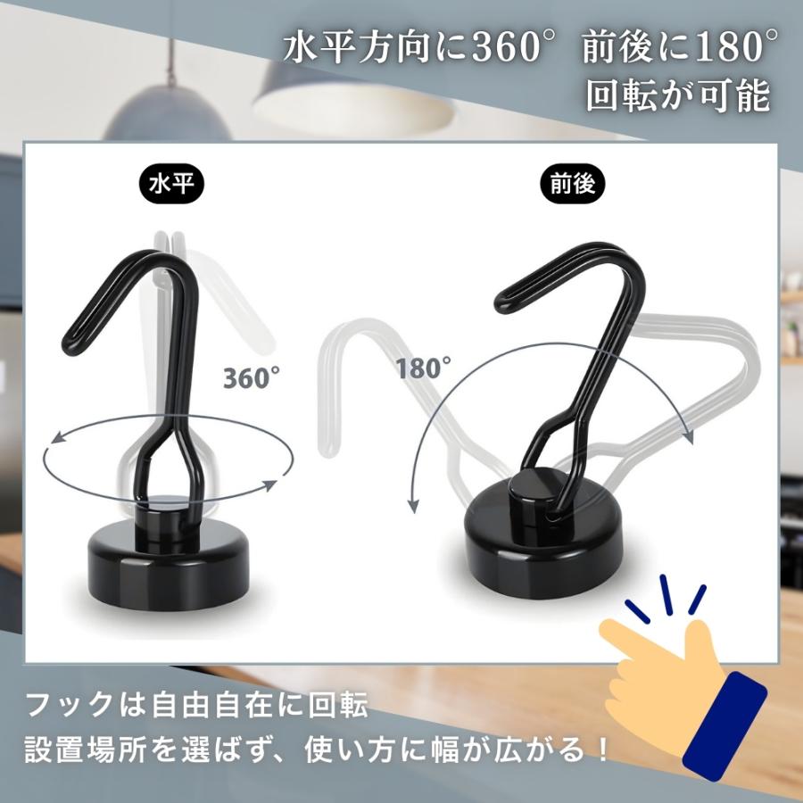 5のつく日□限定クーポン発行』マグネットフック 4個 超強力