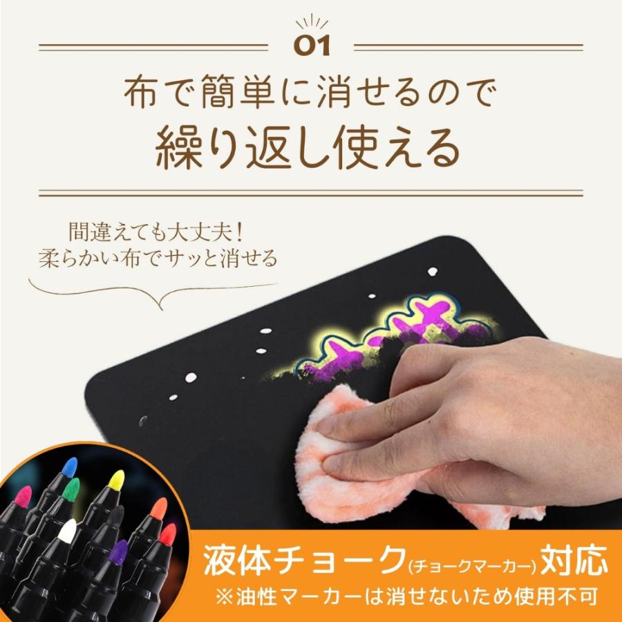 ポン♡ページ❗️マッドブラック天板付き ブラックボード 黒板 卓上 メニューボード 黒板ボード おえかきボード