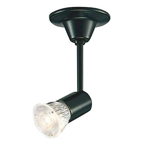 コイズミ照明 レトロフィット ダイクロイックハロゲン球形LEDランプ スポットライト 調光 フランジ ブラック塗装 AS ライティング機材
