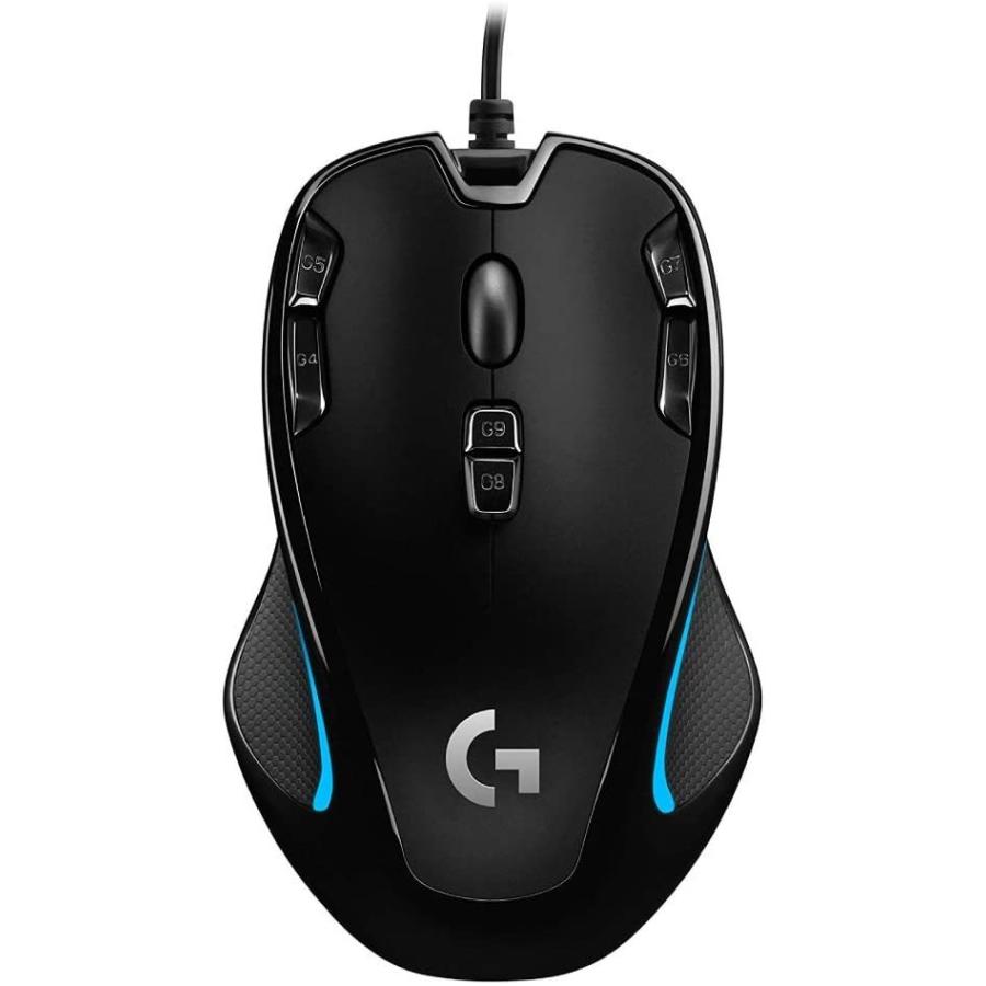 Logicool G ゲーミングマウス 品質は非常に良い 有線 G300sr 高精度dpi 軽量 プログラムボタン9個 左右対称 国内正規