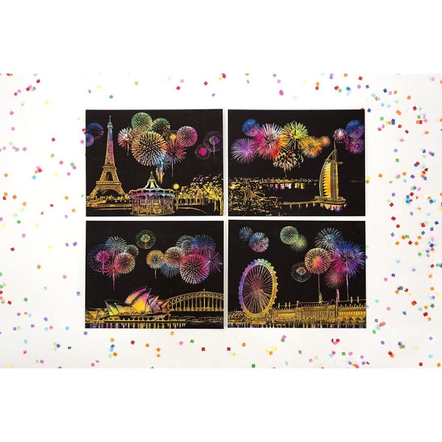 ラゴデザイン スペシャルギフトセット カラーリング花火 Gsc Fw スクラッチカラーリング花火8枚入 額縁 スクラッチ ペーパーフィーダー 梱包についてのご希望 厳重な梱包を希望する 660円 Biglog Vn