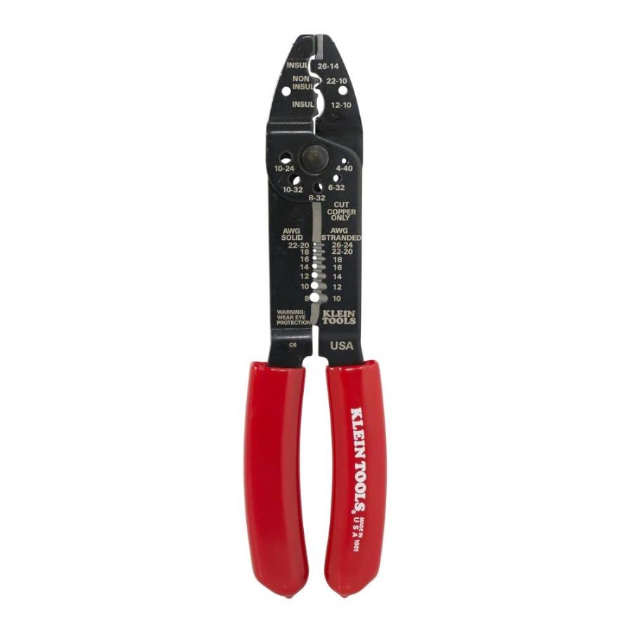 お早め配送 Klein All-Purpose Electrician Crimper And Cutter-ELECTRICN CRIMPER/CUTTER (並行輸入品) 並行輸入品