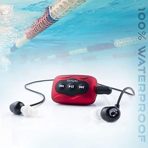 品質 SYRYN防水MP3プレーヤー付きスイムバッド(Swimbuds)ヘッドホン