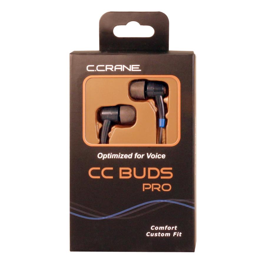 正規品の販売 C. Crane CC Buds-Pro フルステレオ インイヤー型イヤホン ヘッドホン オーディオブックと音声の明瞭さに
