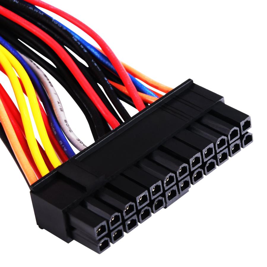 SilverStone Technology デュアル24ピン電源アダプター 2つのPSUをクリプトコインマイニングPP10で