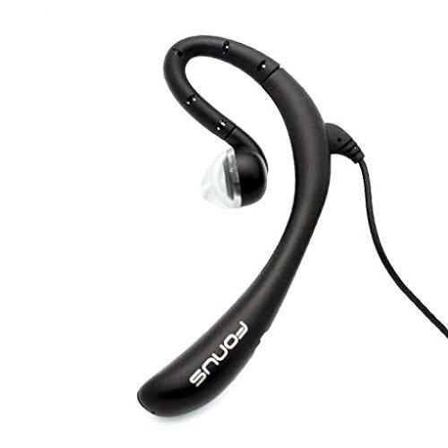 予約販売 Wired Mono Headset Earphone w Mic Headphone 3.5mm Single Earbud Hands-Free Microphone Over-The-Ear Compatible with GreatCall Jitterbug Flip