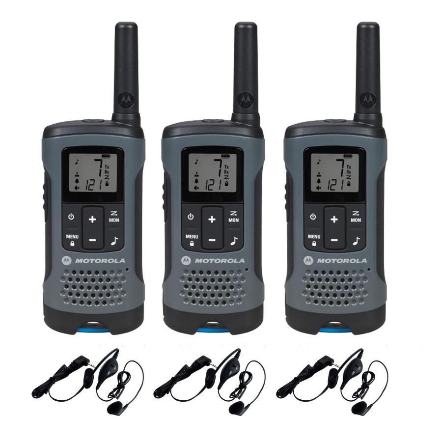 Motorola Talkabout T200TP TwoWay Radio with Earbud PTT Mics