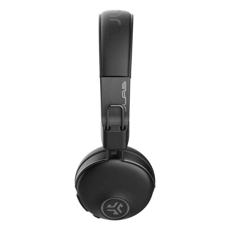 オンラインストア人気 JLab Studio ANC On-Ear Wireless Headphones， Black， 34+ Hour Bluetooth 5 Playtime， 28+ Hour with Active Noise Cancellation， EQ3 Custom Sound， Ultra-Plu
