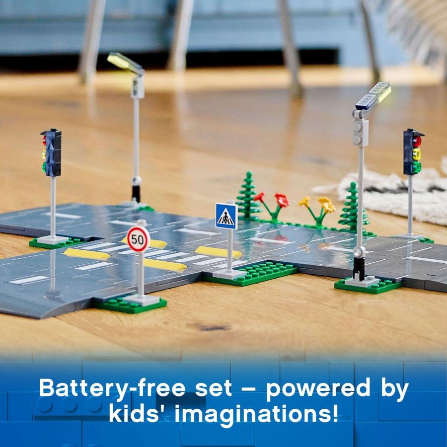 売れ筋のランキング LEGO City Road Plates 60304 Building Kit; Cool Building Toy for Kids， New 2021 (112 Pieces)