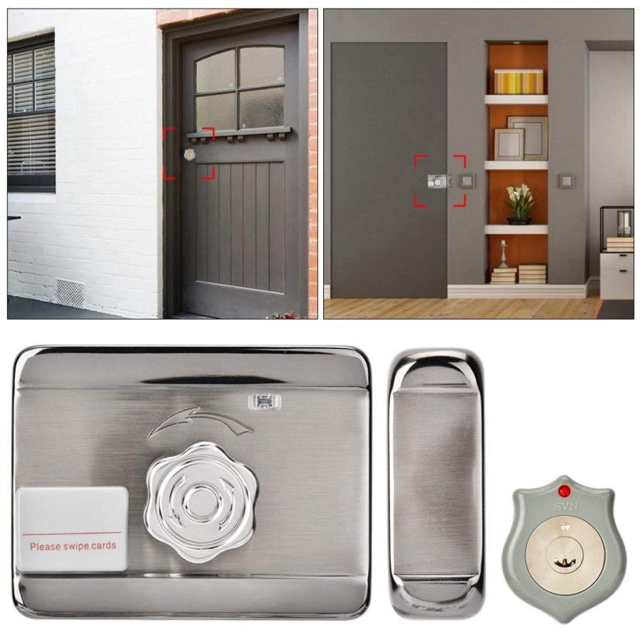 リモコン ドアロック 電子ドアアクセス インテリジェントリモコンシステム ID シングルヘッド 12V ロック