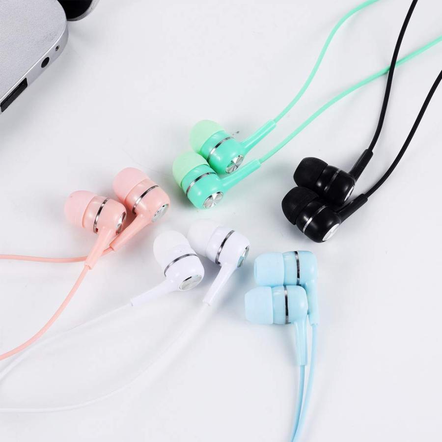 GPU性能を高めた Factorymall Kids Bulk Earbuds Headphones with Microphone 30 Packs Multi Colored， Wholesale Stereo Earphones with Mic for School Classroom Students Chi