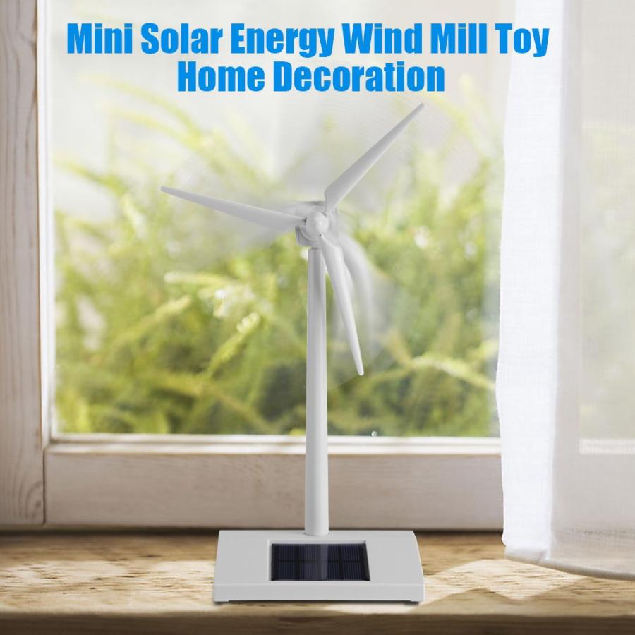 ＴＤＫ新社長に齋藤氏 MAVIS LAVEN Solar Powered Wind Mill Model， Desktop Wind Turbine Toy， Science Teaching Tool for Children， Home Decor Ornament Windmill